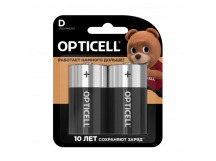 Элемент питания OPTICELL BASIC LR20 BL2 (2/20)