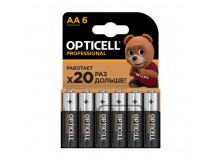 Элемент питания OPTICELL PROFESSIONAL LR6 BL6 (6/72)