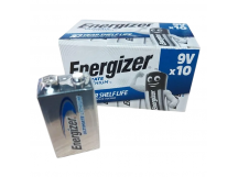 Элемент питания ENERGIZER  6FR61 Lithium 9V (крона)  (10 BOX)   (10/40)