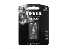 Элемент питания TESLA BATTERIES 9V BLACK+ 6LR61/BLISTER FOIL 1 PC (1/12/240/7200)