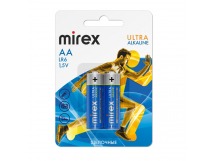 Элемент питания Mirex LR6 / AA 1,5V  2 шт (2/24/240), ecopack