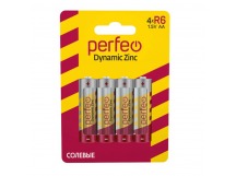 Элемент питания Perfeo R6/4BL Dynamic Zinc (4/120/480)