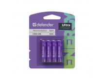 Элемент питания DEFENDER LR03 ААА UltraPower BL4 (40/240)