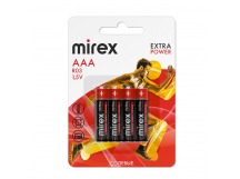 Элемент питания Mirex R03 / AAA 1,5V  4 шт (4/48/960), ecopack