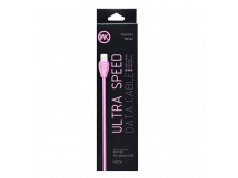 Кабель USB - Apple lightning WK Design 100см 2,4A  (pink) (235964)