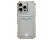 Чехол-накладка - SC276 c картхолдером для "Apple iPhone 16 Pro Max" (black) (241339)
