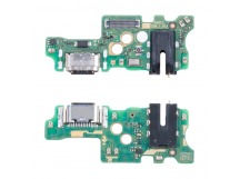 Шлейф для Infinix Note 11/12 (X663B/X663D) плата на системный разъем/разъем гарнитуры/микрофон - Премиум