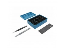 Набор SMARTBUY отвертка с набором бит (насадок) 51 шт, 48 бит, магн. коврик, магнетайзер, магн. кейс, сталь S2 (1/48)