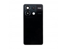 Задняя крышка для Xiaomi Poco X6 5G (23122PCD1G) Черный - Премиум