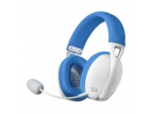 Компьютерная гарнитура REDRAGON Ire Pro (Bluetooth,,2.4G) (white/blue) (241507)