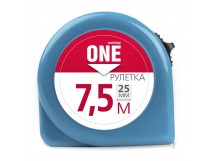 Рулетка SMARTBUY измерительная 7,5мх25мм, пластиковый корпус, фиксатор, усиленный зацеп (1/72)