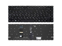 Клавиатура для HP Elitebook 640 G10 черная с подсветкой