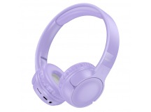 Наушники полноразмерные Borofone BO32 Show, беспроводные, bluetooth 5.4, AUX, цвет: фиолетовый (1/60)