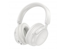 Наушники полноразмерные HOCO W53 Tone, bluetooth 5.4, AUX, 400mAh, цвет: белый (1/36)