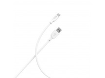 Кабель для зарядки и передачи данных S01 Type C белый, 2.4 А, 1 м, Smartbuy (iK-3112-S01w)