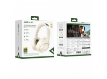 Наушники полноразмерные ACEFAST H5, ANC, bluetooth 5.4, 500mAh, цвет: бежевый (1/36)