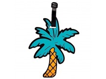 Брелок-бирка для багажа - рюкзака детская Luggage Tag (пальма) (002) (88859)