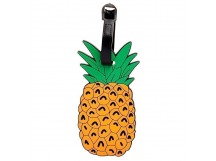 Брелок-бирка для багажа - рюкзака детская Luggage Tag (ананас) (007) (88864)