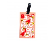 Брелок-бирка для багажа - рюкзака детская Luggage Tag (peach) (021) (241324)