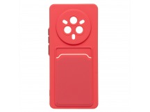 Чехол-накладка - SC337 с картхолдером для "Realme 14 Pro" (bordo) (241345)