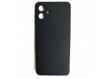 Чехол силиконовый Samsung A07 Silicone Case без лого черный