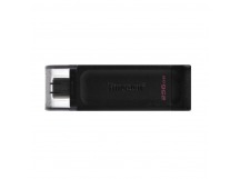 USB 3.0  256GB  Kingston  DataTraveler 70  (Type C)  чёрный