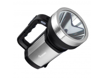 Фонарь КОСМОС светодиодный KOC900Lit прожекторный аккум 10Вт LED/Li-ion18650 9600mAh/алюм, ABSпл/шнур-адаптер от220В (1/12)