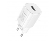 Сетевой адаптер питания BOROFONE BA101A 1 USB 2.1A (белый)