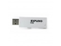 USB  64GB  Exployd  580  белый