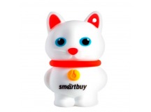 USB  64GB  Smart Buy Wild series  Котёнок  белый