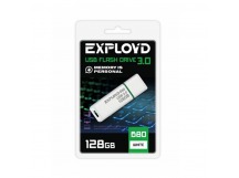 USB 3.0  128GB  Exployd  680  белый