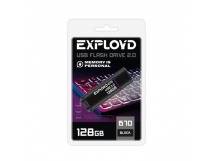 USB  128GB  Exployd  670  чёрный