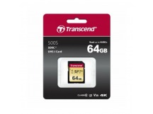 SDXC  64GB  Transcend 500S UHS-I U3 V30
