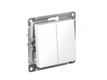 Механизм выключателя 2-кл. С/У ATLASDESIGN 10А IP20 (сх. 5) 10AX бел. Systeme Electric ATN000151 (1/20/160)