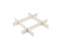 Разделители для ящиков, 4 шт, цвет - белый (1/20/100)