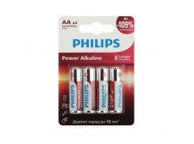 Элемент питания PHILIPS Power LR6 4BL  (4/48/144/18432)