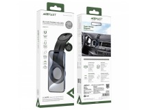 Держатель автомобильный ACEFAST D19, для смартфона, пластик, металл, магнит, торпедо, цвет: чёрный (1/86)