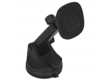 Держатель автомобильный ACEFAST D47, для смартфона, беспроводная зарядка, 15W, пластик, торпедо, цвет: чёрный (1/96)