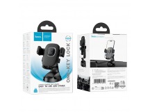 Держатель автомобильный HOCO H76 Crown, для смартфона, пластик/силикон, торпедо, цвет: серый (1/84)