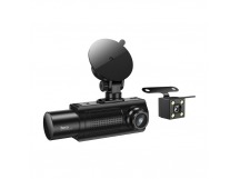 Видеорегистратор HOCO DI61,3 камеры, 3.0 IPS, max 128GB, Wi-Fi, 1280*720, цвет: черный (1/30)