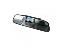 Зеркало заднего вида с монитором Digma DCM-434 4.3" 16:9 480x272 2.5Вт