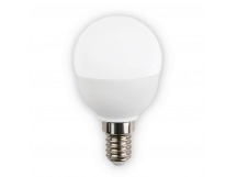 Лампа светодиодная SMARTBUY P45 5Вт 220V 4000K E14 (глоб, нейтральный свет) (10/100)