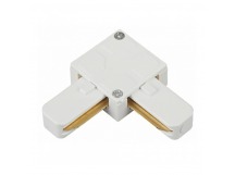 Коннектор ЭРА TR7-C 2W LWH для однофазного шинопровода угловой белый (1/100)