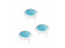 Заглушки для розетки, набор 6 шт заглушек + 1ключ (1/24/192)