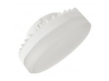 Лампа светодиодная ECOLA GX53 Premium 10,0W Tablet 220V 2800K матовое стекло (композит) 27x75(1/10/100)