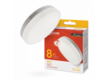 Лампа светодиодная IN HOME GX53-VC 8Вт 230В 3000К 760Лм (10/100)