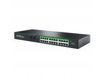 Коммутатор NETIS P124GC 24x1Гбит/с 2SFP 24PoE+ 360W неуправляемый (1/5)