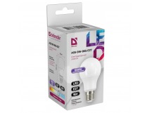 Лампа светодиодная DEFENDER A55 9Вт E27 6500К груша холодный дневной (10/100)