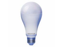 Лампа светодиодная KRONUS A65 груша 25 Вт 220V 3000K E27 тёплый свет (10/100)