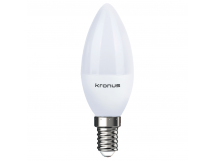 Лампа светодиодная KRONUS C37 свеча 7 Вт 220V 4000K E14 нейтральный свет (10/100)